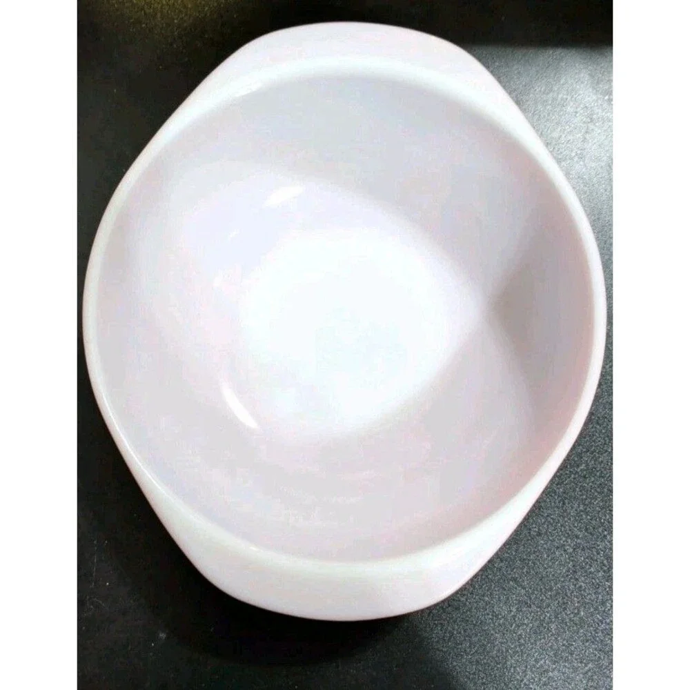 Vintage Pyrex 024 Friendship Red Orange 2 Qt‎ Mixing Bowl Casserole Milk Glass